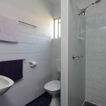 external private shower & toilet